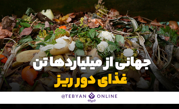 جهانی از میلیاردها تن غذای دور ریز جهانی از میلیاردها تن غذای دور ریز