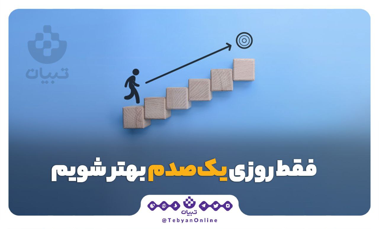 فقط روزی یک‌صدم بهتر شویم