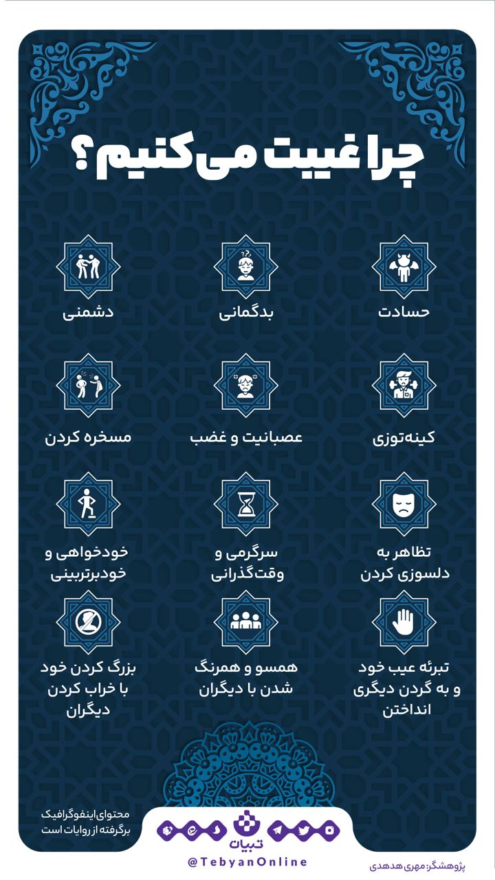 چرا غیبت می‌کنیم؟