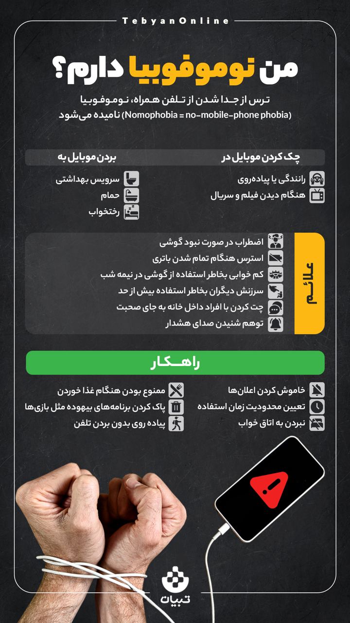 آیا من نوموفوبیا دارم؟