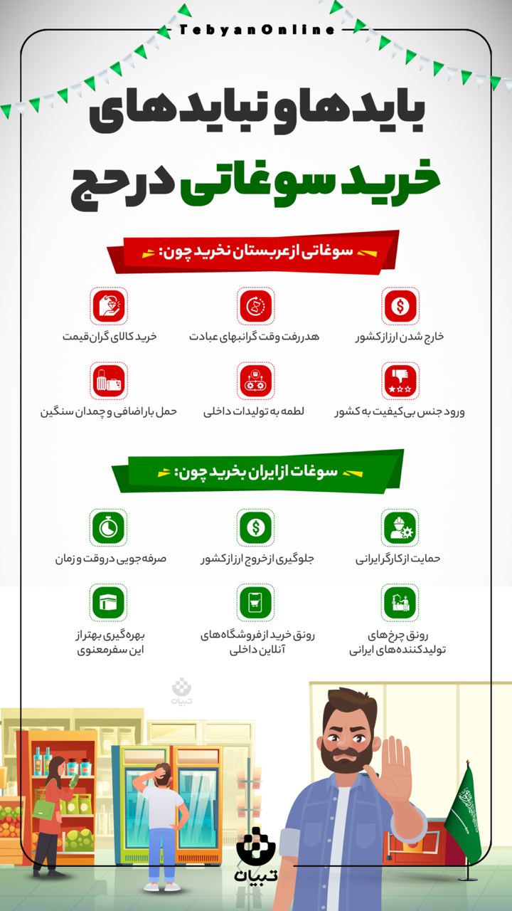 بایدها و نبایدهای خرید سوغاتی در حج