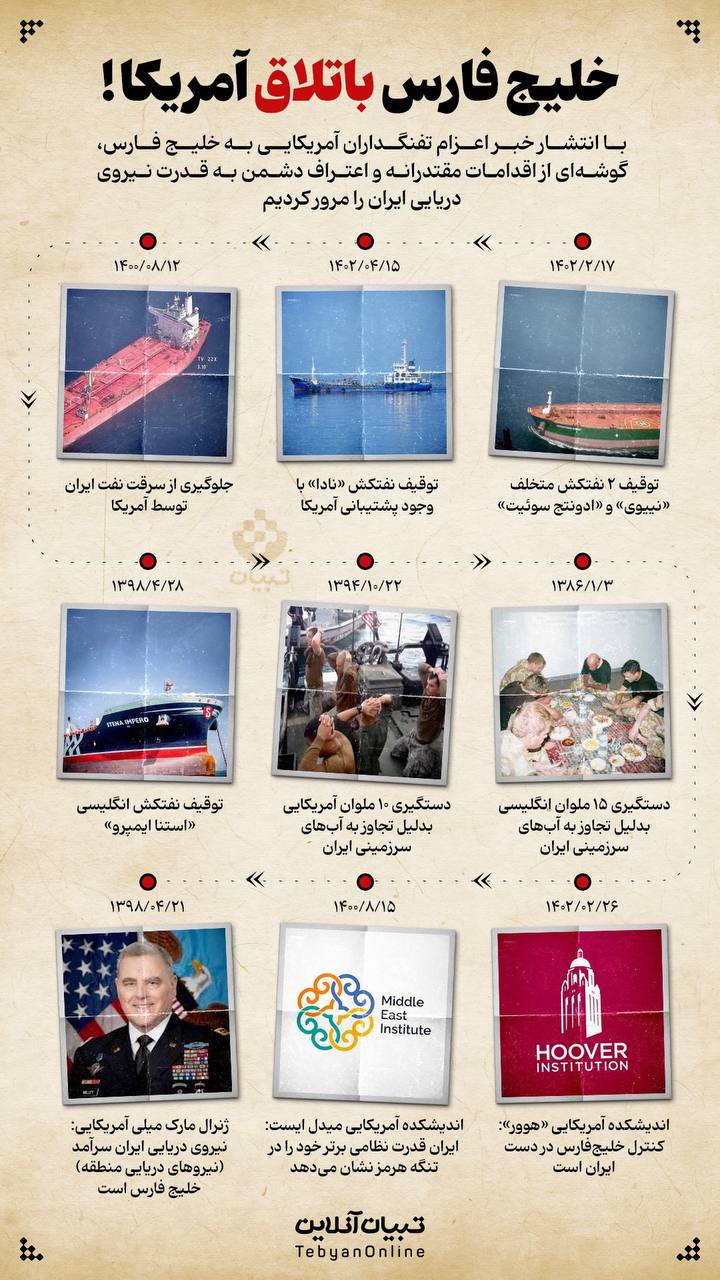 خلیج فارس باتلاق آمریکا!