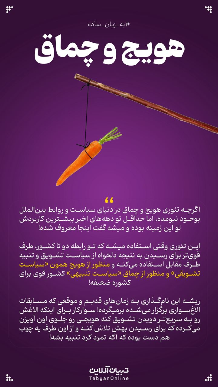 هویج و چماق به زبان ساده یعنی چه؟