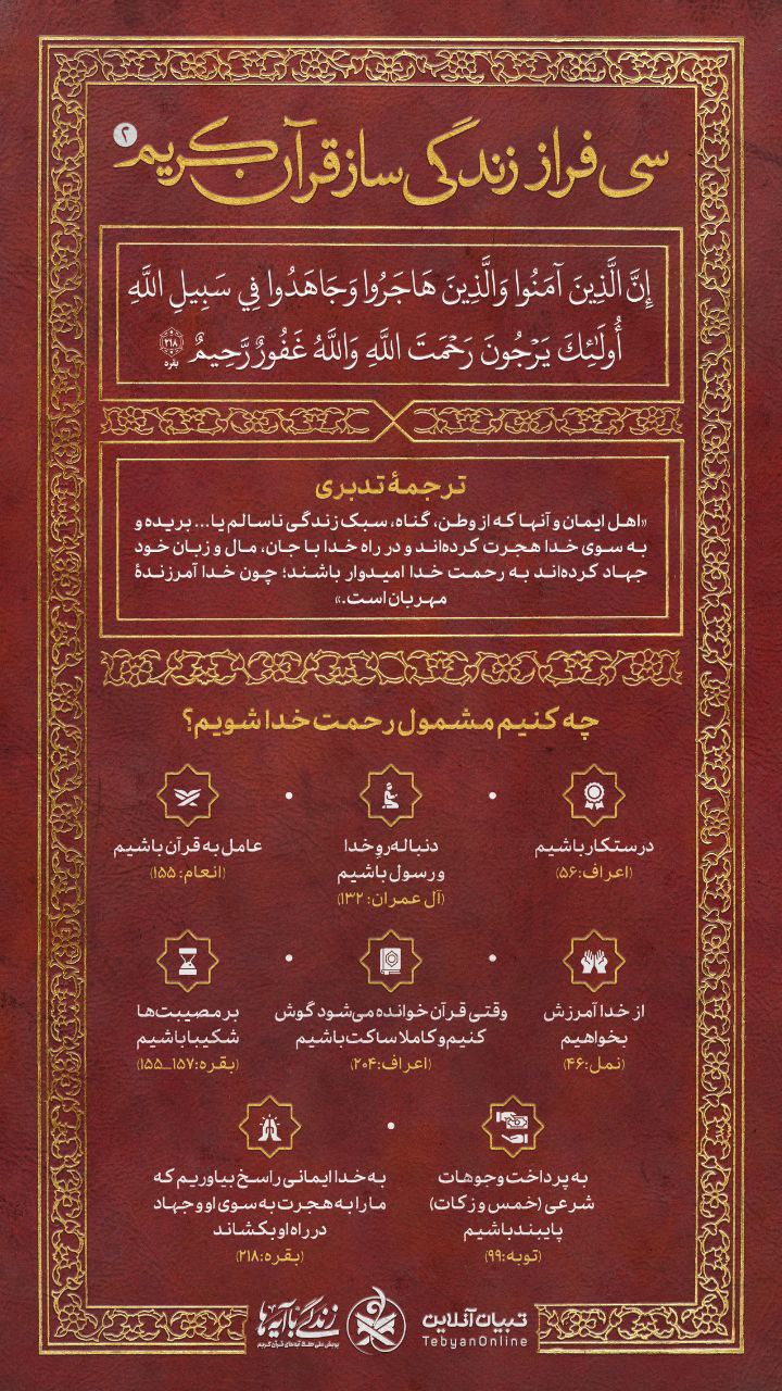 سی فراز زندگی‌ساز قرآن کریم (۲)