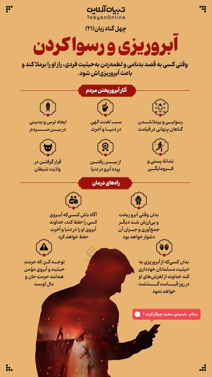آبروریزی و رسوا کردن
