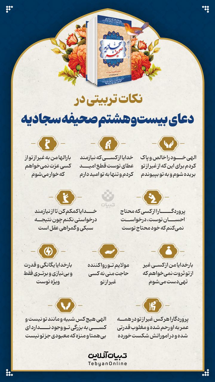 نکات تربیتی در دعای بیست‌وهشتم صحیفه سجادیه (۲۲)