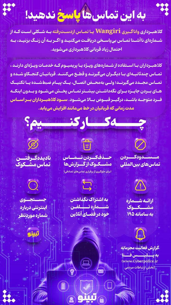 به این تماس‌ها پاسخ ندهید!