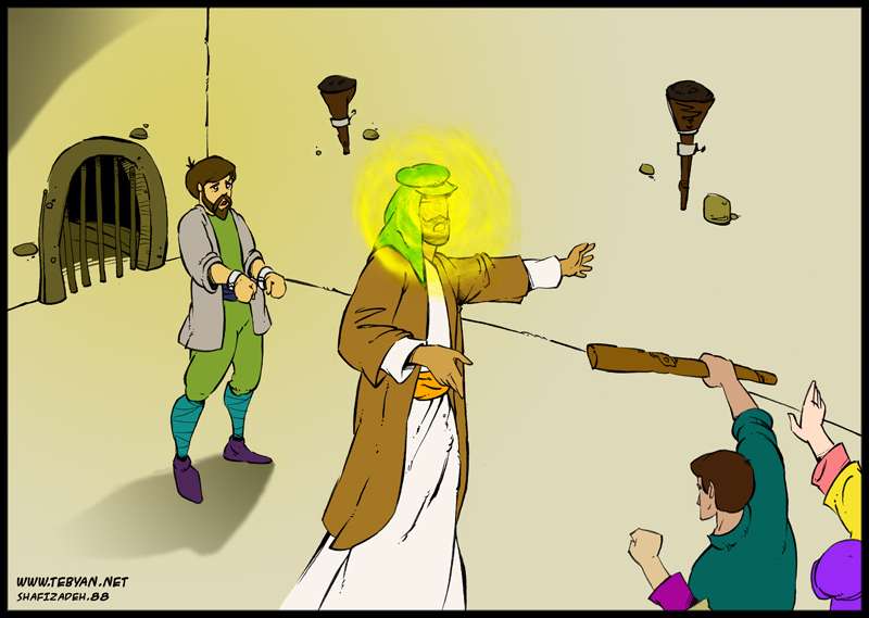 لگد به افتاده