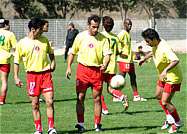 پرسپولیس همچنان در پادگان تمرین می كند