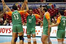 شكست والیبال ایران در برابر چین