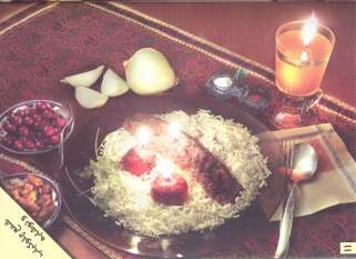 طریقه ی ساخت شمع چلوكباب و نوشابه