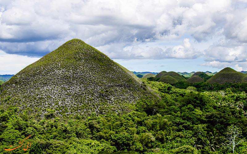  اگر شکلات دوست دارید به این تپه ها بروید! 