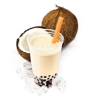 طرز تهیه اسموتی و شیک اسموتی نارگیل و گلابی