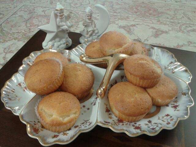 طرز تهیه کاپ کیک آناناس
