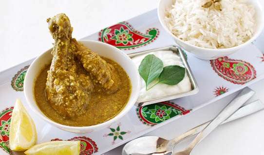 طرز تهیه خورش مرغ و کاری(هندی)