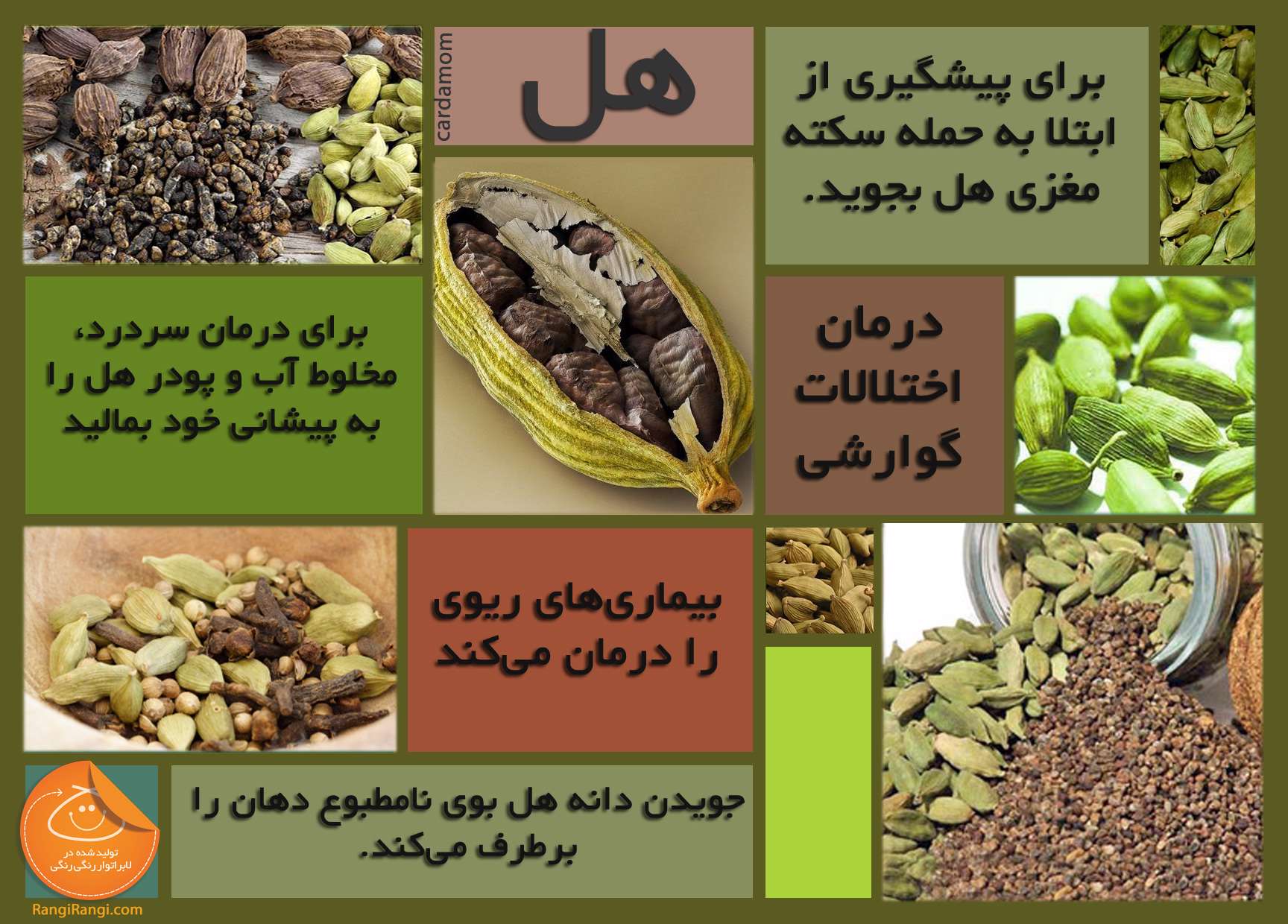 خواص هل، ادکلن طبیعت
