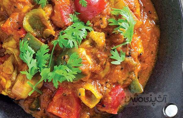 طرز تهیه خوراک مرغ هندی