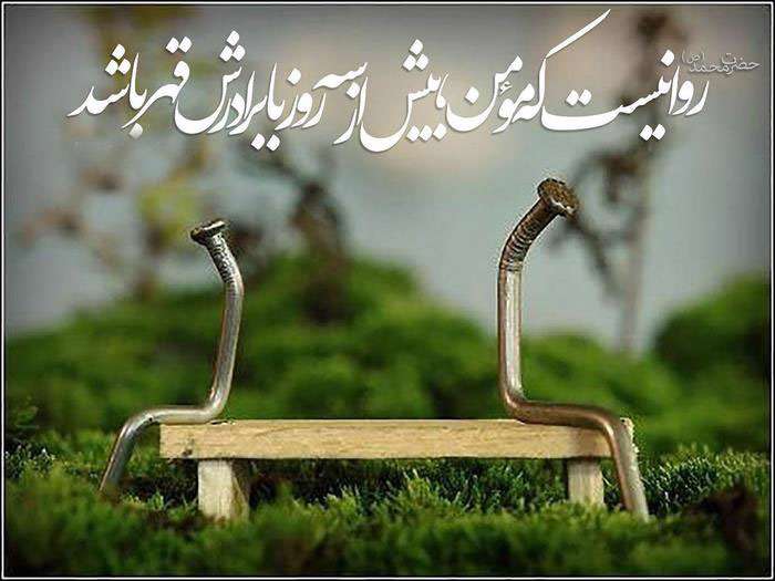 عواقب قهر دو مومن با یکدیگر 