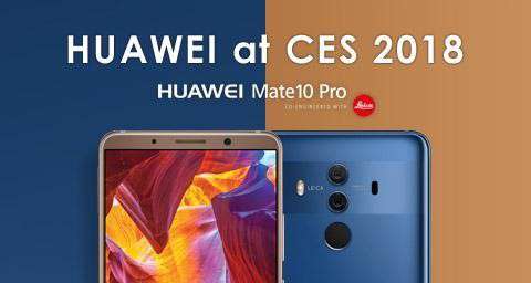 دستاوردهای هوآوی در نمایشگاه CES 2018