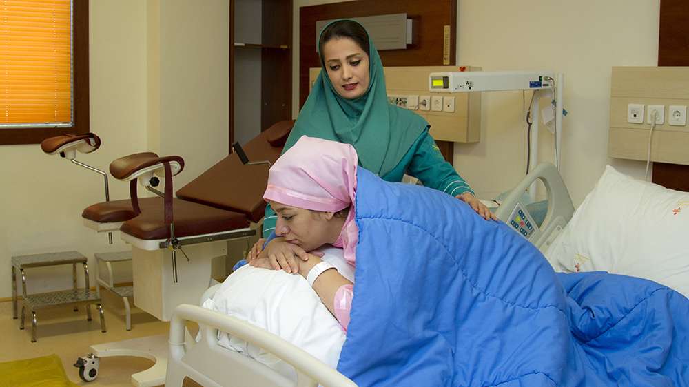 زایمان طبیعی با کمترین درد