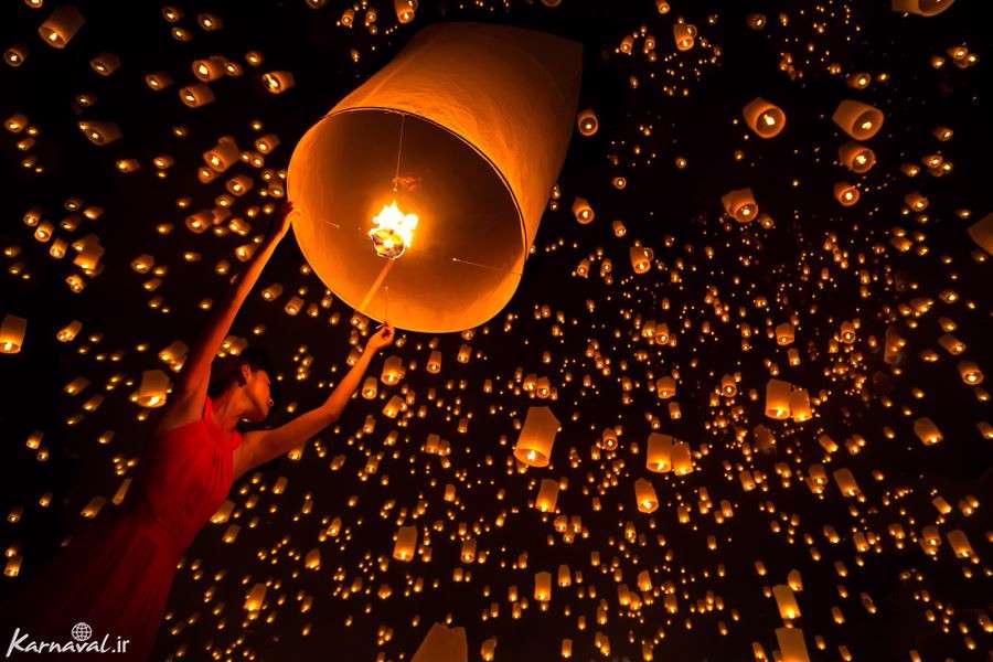 جشنواره فانوس تایلند 