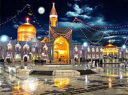 گنبد حرم مطهر امام رضا(ع) مرتفع می‌شود