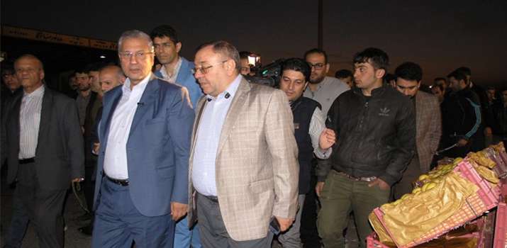 بازدید وزیر تعاون، از میدان مرکزی میوه و تره بار