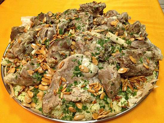آشنایی با روش تهیه‌ی مَنسَف