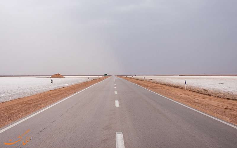  دشت کویر، یکی از پهناورترین نمک زارهای ایران