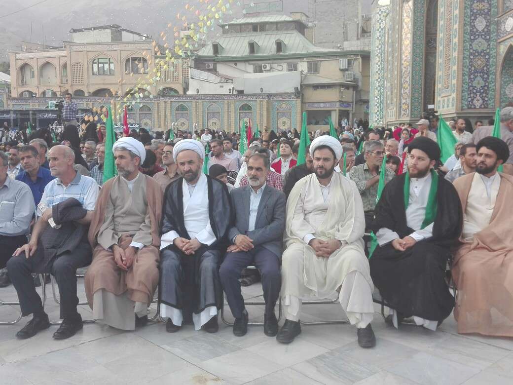 مراسم تجلیل از امامزادگان
