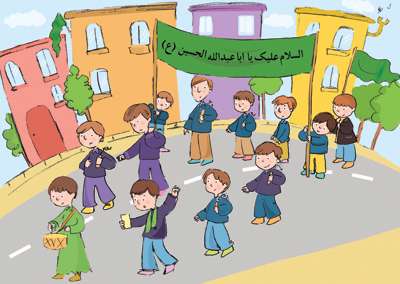 رنگ آمیزی نقاشی محرم مخصوص کودکان رنگ آمیزی نقاشی محرم مخصوص کودکان