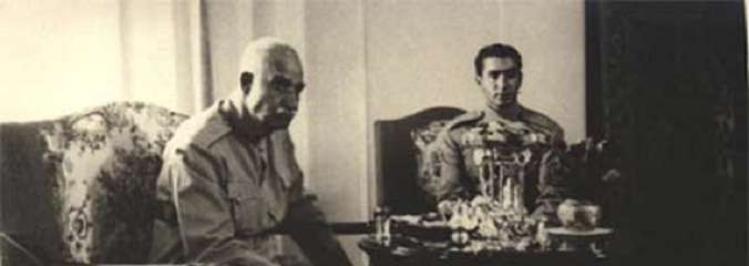 تبعید رضاخان