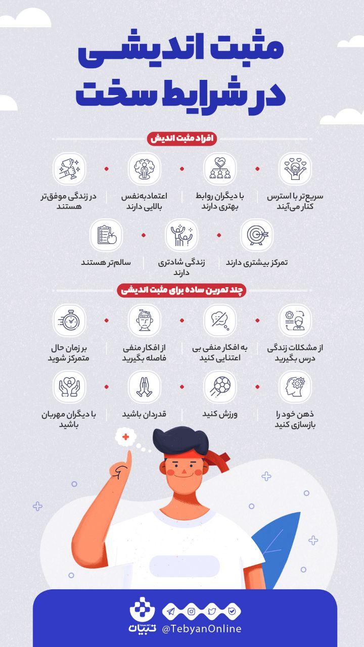 تو شرایط سخت با این تمرین‌های ساده مثبت‌اندیش باشیم