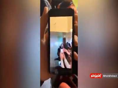 درگیری شدید مارادونا با هواداران