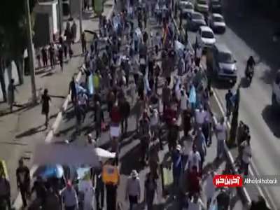 عصبانیت مردم گواتمالا از تصمیم رئیس جمهورشان