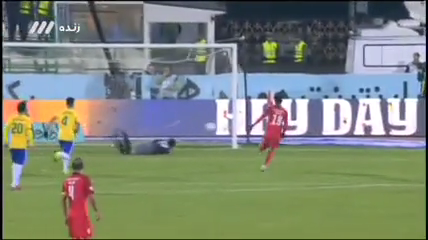 گل اول پرسپولیس به صنعت‌نفت‌آبادان