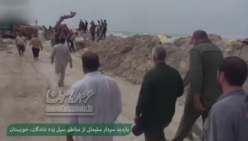 جای خالی"حاج قاسم"در کنار مردم سیل‌زده