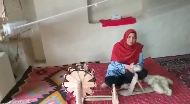 از پشم تا پارچه