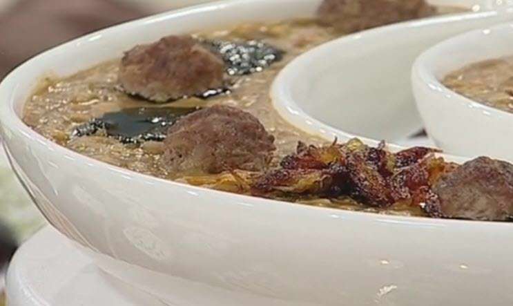 آموزش آش گندم | خانم مدیر دهقان