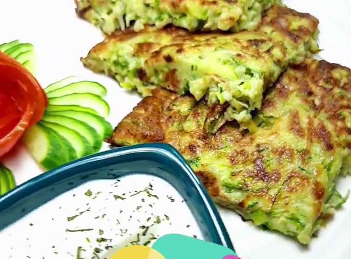 آموزش پخت کوکوی کدوی سبز