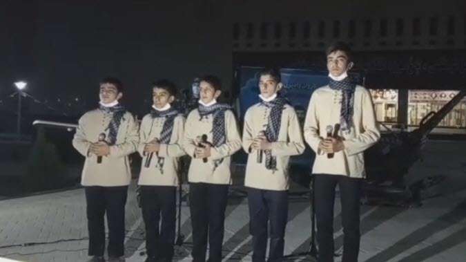 سرود یاران ماه در مورد شهید فخری زاده