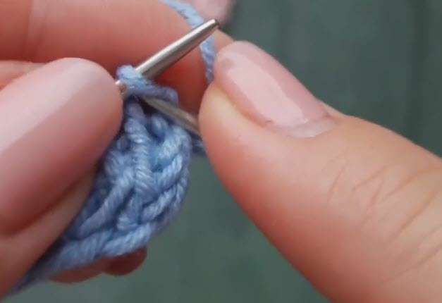 آموزش بافتنی | بافت عمودی 2