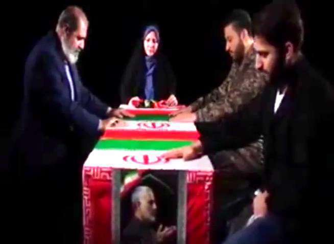 نماهنگ حماسی دلم را بردی سلیمانی با صدای حاج صادق آهنگران
