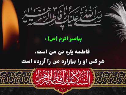 استوری شهادت بانوی دو عالم