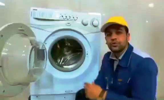 تميز كردن لاسیک ماشين لباسشويی با سرکه و جوش شیرین