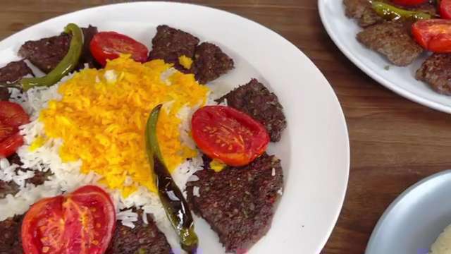 طرز تهیه کباب تابه ای در فر