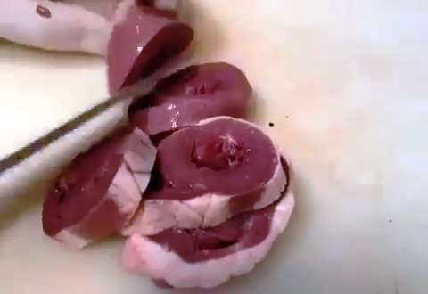 آموزش ساده برای برش دل و قلوه