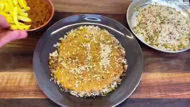 طرز تهیه ماش پلو با سس مخصوص؛ نواب ابراهیمی