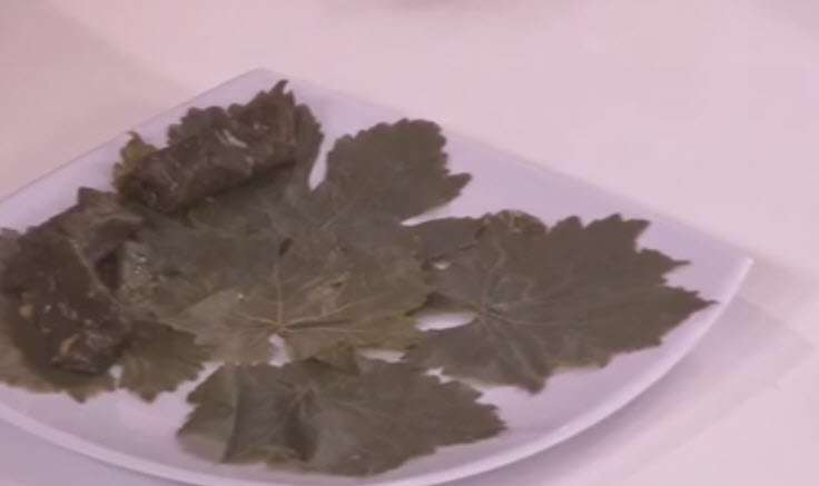طرز تهیه دلمه برگ مو با بچه ها؛ شبکه پویا