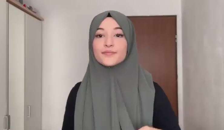 مدل های راحت و باکلاس بستن شال با حجاب کامل